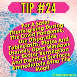 Covid Thanksgiving Cleaning Tips